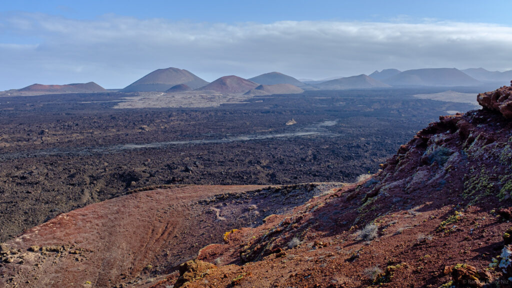Montaña Bermeja de El Golfo. Fotografía de Ramón Pérez Niz.
